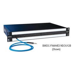 Bittree 969 Front Selectable TT Audio Patchbay - 2 RU 2X48 Fully Normalled Looped Grounds E3 Rear Interface 7 Inch Deep Chassis